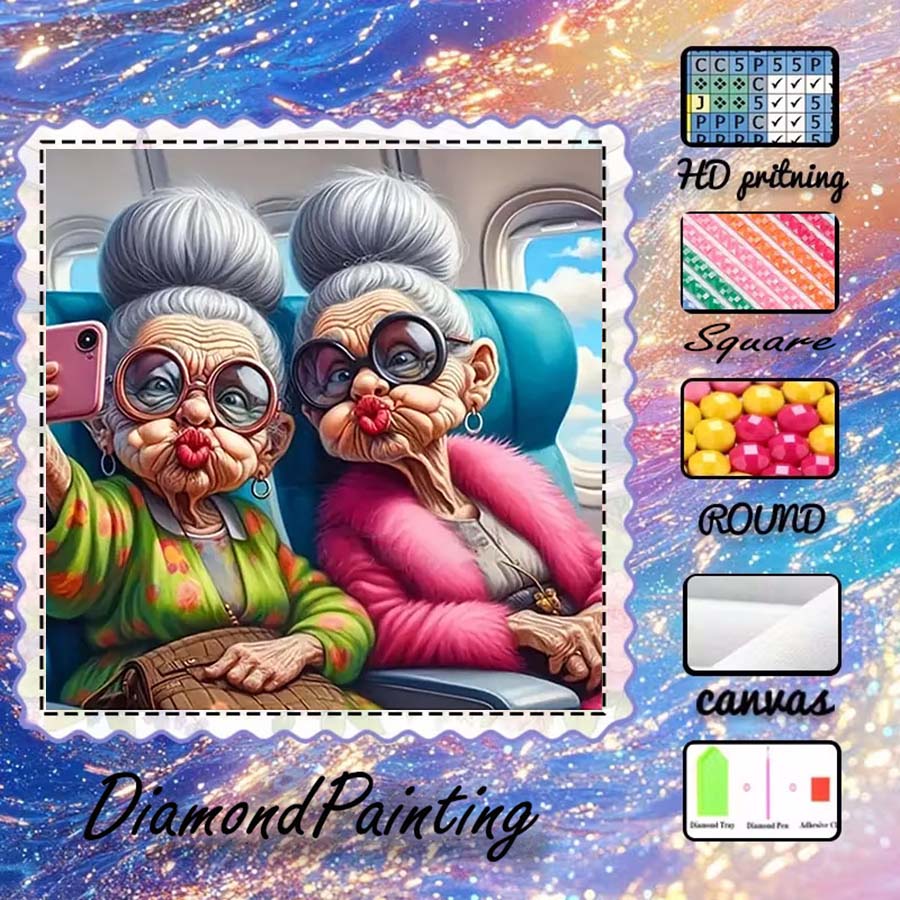 5D Diamond Painting Kit Full Drill - 1 pezzo di tessuto floccato 5D