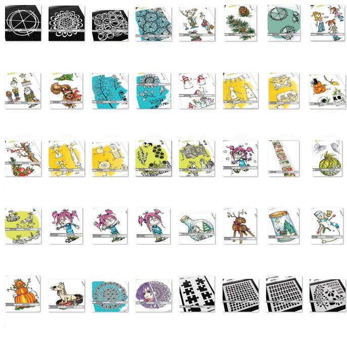 Clear Silicone Stamps For Card Making - Nuovo timbro trasparente trasparente con pupazzo