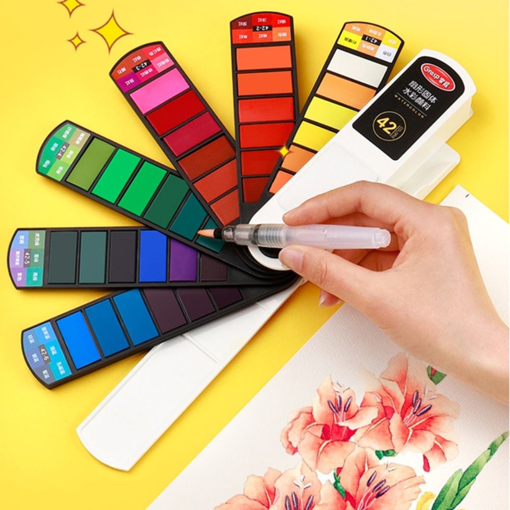 Set di Acquerelli Portatile Pi - Watercolor Paint Set Solid Pigment recensione e prezzo
