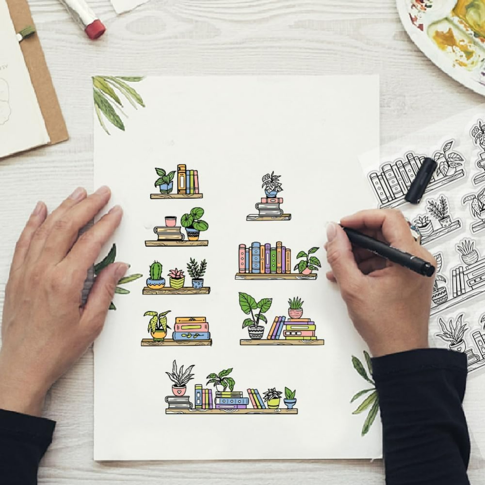 Timbri trasparenti per libreri - Clear Silicone Stamps For Card Making recensione e prezzo