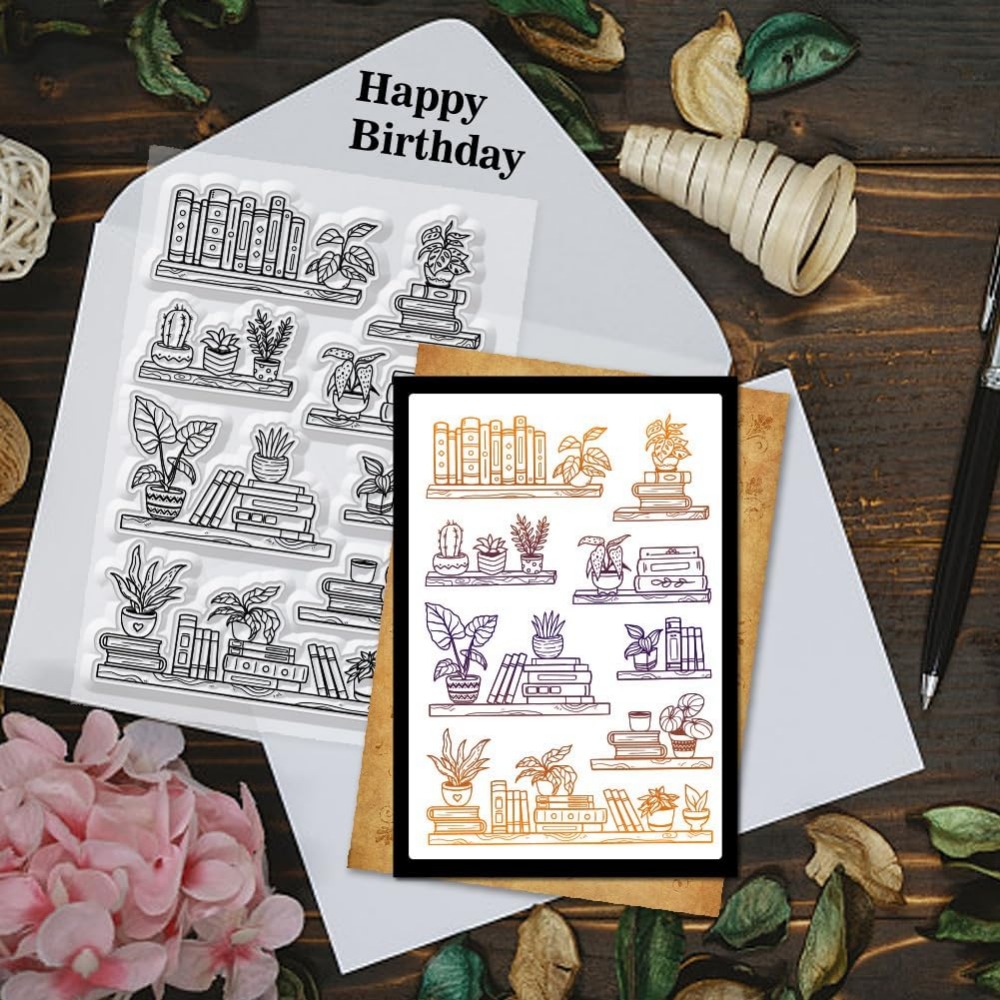 Timbri trasparenti per libreri - Clear Silicone Stamps For Card Making recensione e prezzo