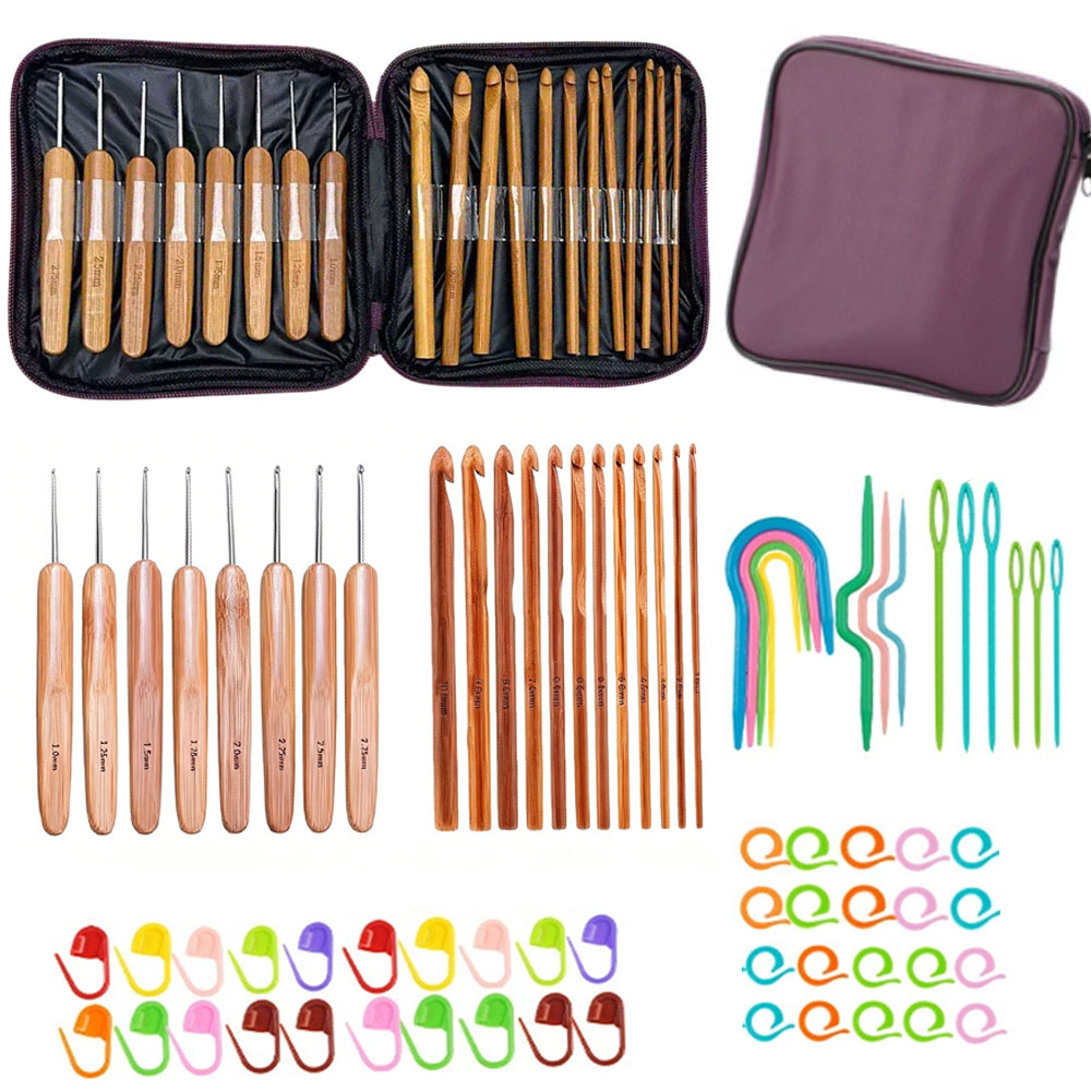 Set di 74 uncinetti in bambù p - Sewing recensione e prezzo