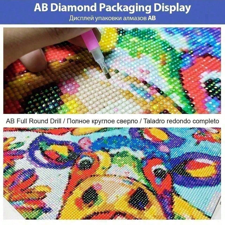 1 pezzo - Potdemiel-5D-DIY - T - 5D Diamond Painting Kit Full Drill recensione e prezzo