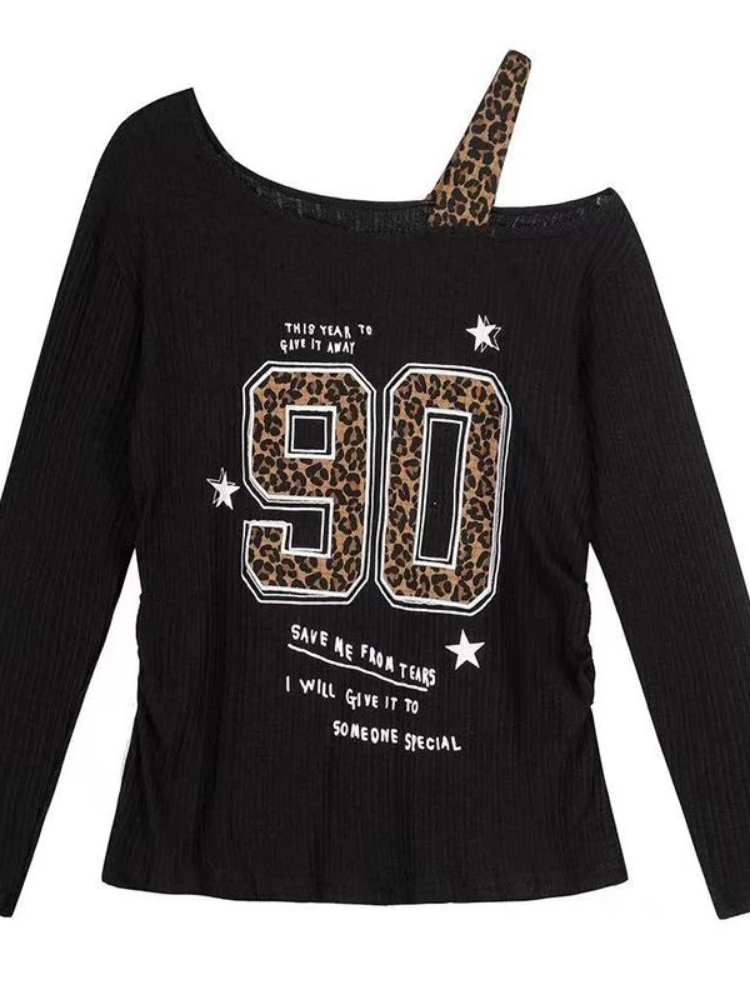 T-Shirt con Stampa Leopardata  - Embroidery recensione e prezzo