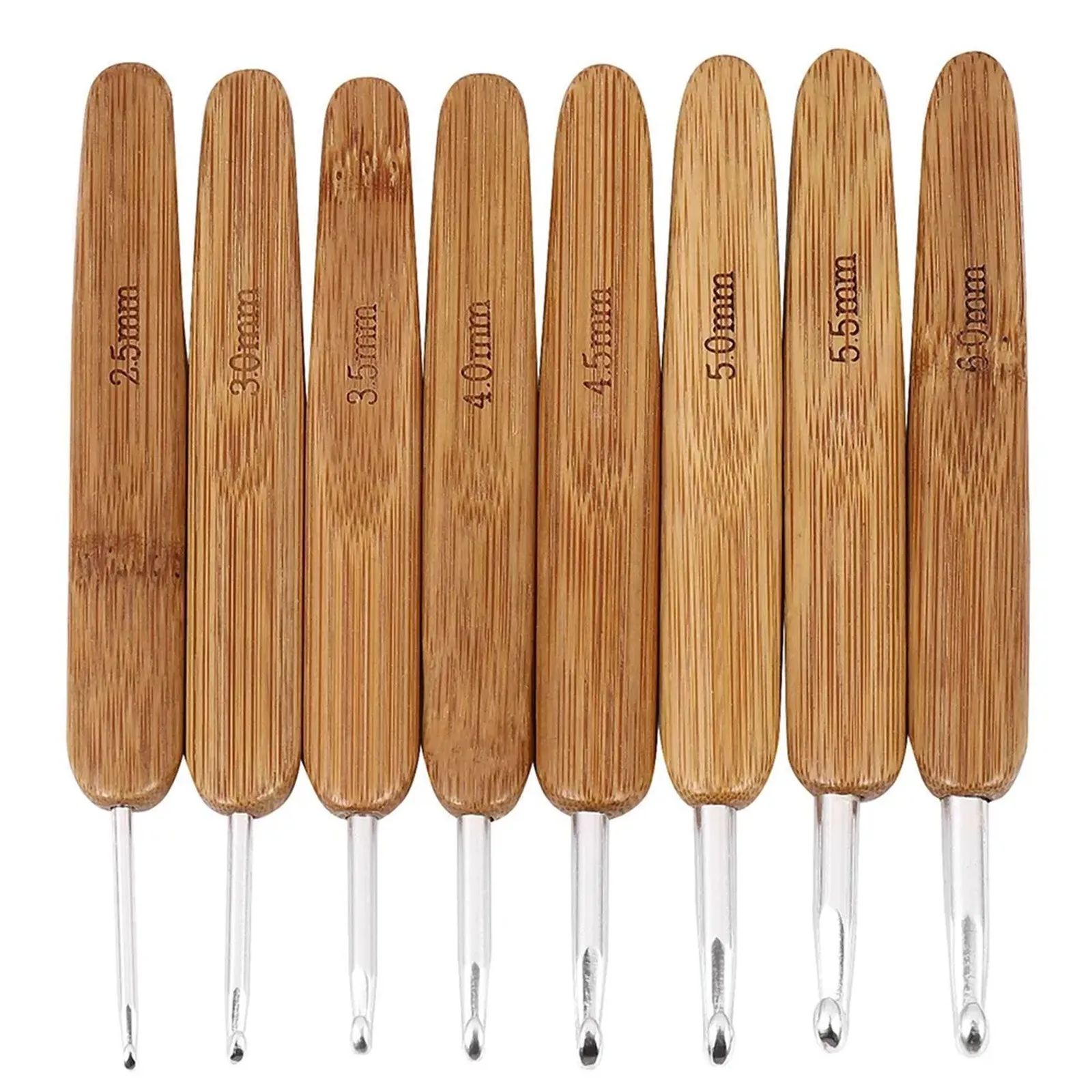 Set di uncinetti artigianali i - Wooden Crochet Hooks Ergonomic Handle recensione e prezzo