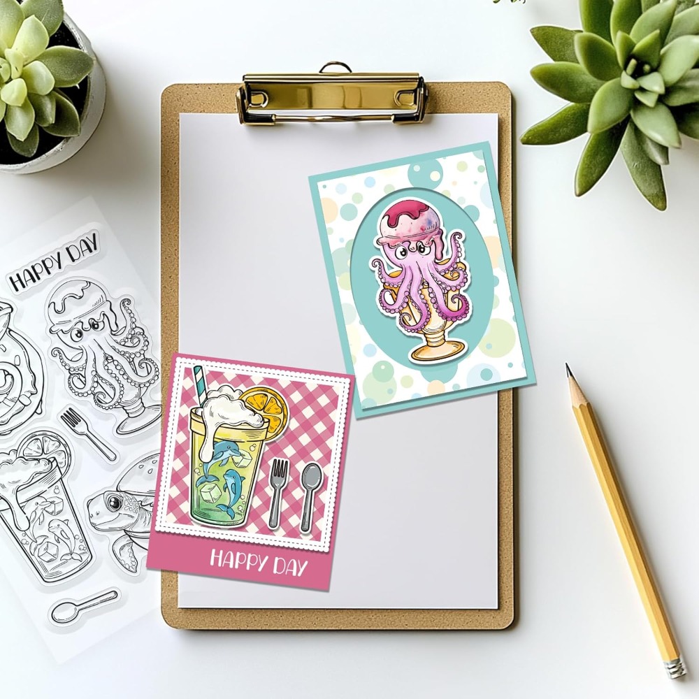 Timbri trasparenti per animali - Clear Silicone Stamps For Card Making recensione e prezzo