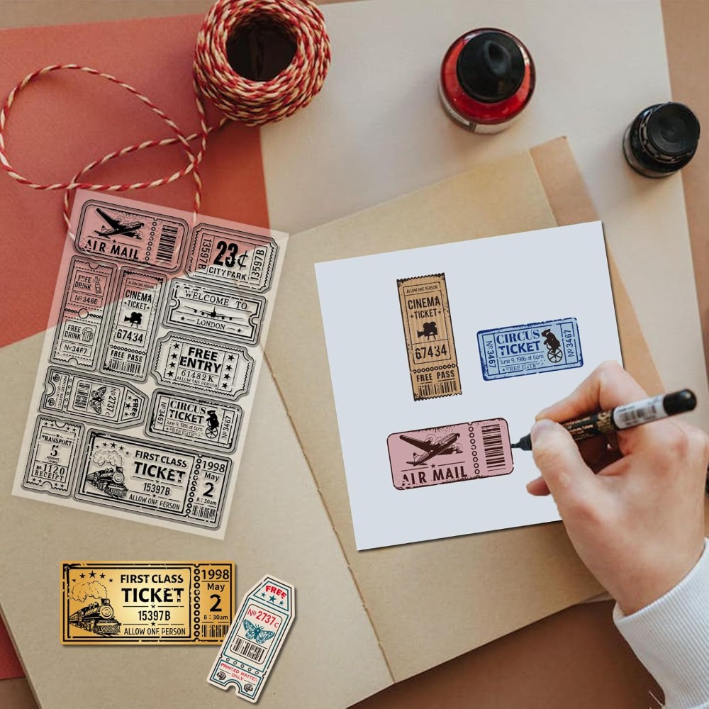 Timbro trasparente per bigliet - Clear Silicone Stamps For Card Making recensione e prezzo