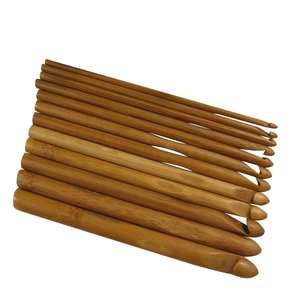 Set di 12 ferri da maglia in l - Wooden Crochet Hooks Ergonomic Handle recensione e prezzo